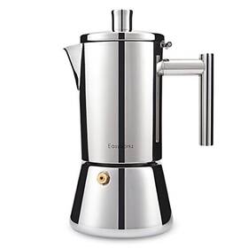 Easyworkz 779640030707 Diego Stovetop Espresso Maker Stainless Steel Italian Coffee Machine 4c