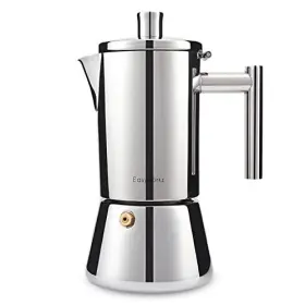 Easyworkz 779640030707 Diego Stovetop Espresso Maker Stainless Steel Italian Coffee Machine 4c