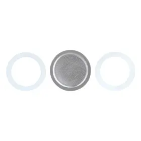 Easyworkz 788618500067 Stovetop Espresso Maker Replacement Silicone 4 Cup Size Gasket Seals And Filt