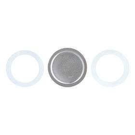 Easyworkz 788618500074 Stovetop Espresso Maker Replacement Silicone 6 Cup Size Gasket Seals And Filt