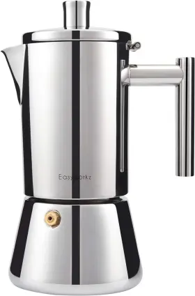 Ez-cp500a Easyworkz Diego Stovetop Espresso Maker Stainless Steel Italian Coffee Machine M