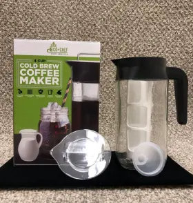 Ec-cbcm-1 Eco Chef Cook Smarter 4-cup Cold Brew Coffee Maker