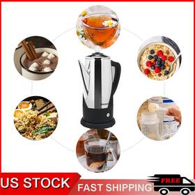 Elite Gourmet 717056129554 12-cup Ec812 Coffee Percolator Cool-touch Handle Cordless Serve