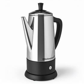 Elite Gourmet Ec724 12-cup Electric Coffee Percolator Dishwasher Black