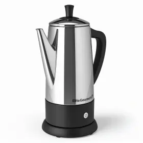Ec724 Elite Gourmet 12-cup Electric Coffee Percolator Dishwasher Black