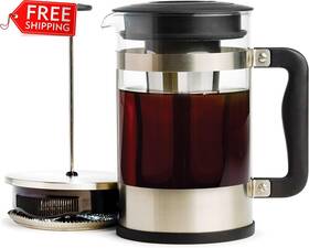 Epoca 445018344334 Primula 2-in-1 Coffee Maker Make French Press And Cold Brew In On