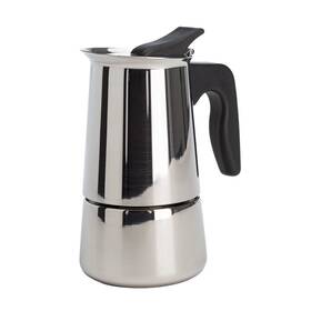 Epoca Pes-4604 Stainless Steel Stovetop Espresso Coffee Maker 4-cup 3.5 Inch D X 5 W 7 H Bla