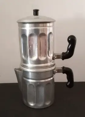 X101 Eterna Ferrara Neapolitan Coffee Maker - 2 Cup Espresso Made In Italy