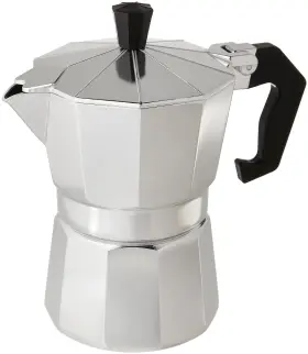 Euro-home 687929000436 Gorgeous 3 Cup Espresso Maker Multicolor