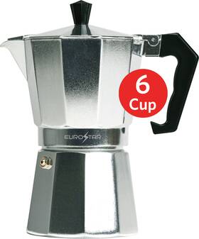 Eurostar Sem306 6-cup Stovetop Espresso Maker