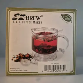22-4499 Ez Brew 852403220000 Tea& Coffee Maker Pour Over Travel Camping Daily -makes 16 Oz