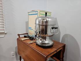 Farberware 130-a Vintage 12-30 Cup Super Fast Stainless Coffee Urn Model Usa Euc