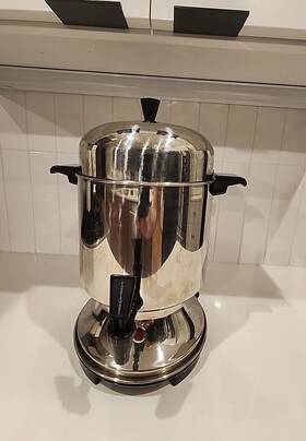 Farberware Fsu122 Millennium 10 - 22 Cup Coffee Urn Percolator Stainless Steel