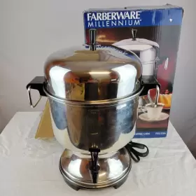 Fsu236 Farberware Millennium Coffee Urn Percolator Stainless Steel 12 To 36 Cup