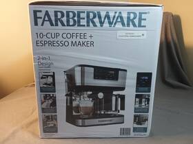 Farberware Fw54100112159 Faberware 10 Cup Coffee Espresso Maker Touch Screen Control Panel Brand New