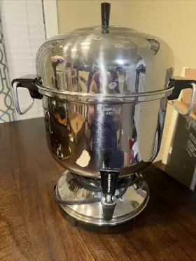 L-1360 Farberware L1360 Stainless Steel 12-36 Cup Automatic Coffee Percolator Urn 1125w