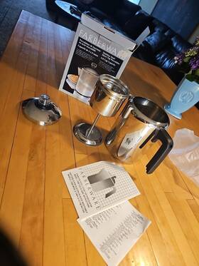 Farberware L7680 Stove Top Coffee Percolator Excellent Pre-owned Condition