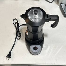 Fdc 5840 Miami Electric Moka Pot Espresso Maker Black Aluminum Plastic
