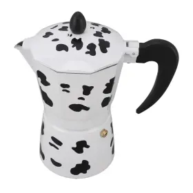 Fockety05swptdvxf-12 Fockety Stovetop Espresso Maker Aluminum Milk Cow Color Pot Pattern Portable Cof