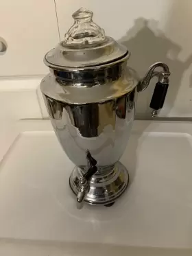 4automatic Forman Fami1y - 4matic Vtg Family Chrome Percolator Coffee Pot 12 Inch Usa Retro No Cord 4automatic Forman Fami1y - 4matic Vtg Family Chrome Percolator Coffee Pot 12 Inch Usa Retro No Cord