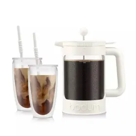 Fusionfun Mart 411796968441 Cold Brew To-go Set White