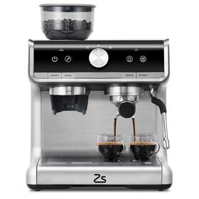 Garvee Es20bgs Espresso Machine With Grinder Barista Express 95 Oz/2.8 L Silver