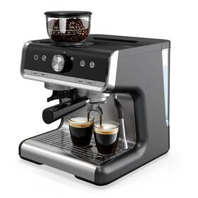 Garveehome Oxw1b4nxbaiprmfz2nmhyg7c Espresso Machine With Grinder 20 Bar 95 Oz/2.8 L Dark Gray