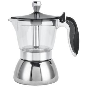 Gavigain Gavigainmrw6cv4dye Moka Induction Stovetop Strong Coffee Maker Pot Premium Crystal Shape T