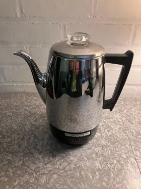 G4p12 Ge General Electric 8 Cup Automatic Percolator Coffee Pot New