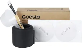 X002itqu1f Geesta Easy-seal Coffee Capsule Refill Kit For Nespresso Vertuoline With A Brush