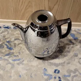 83p30 General Electric Automatic Percolator Coffee Silver Vintage