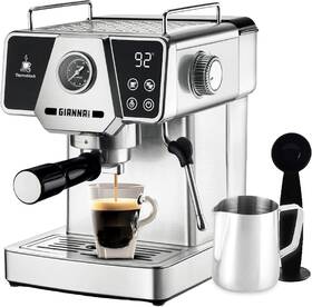 Gianna Milano-24 Milano Espresso Machine For Latte And Cappuccino - Small Single Grey