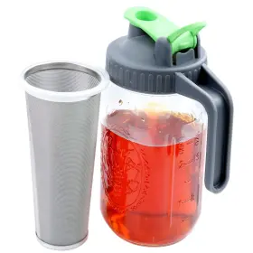 Gmcozy 754525791539 Cold Brew Coffee Maker Mason Jar 32 Oz Wide Mouth Iced Tea P