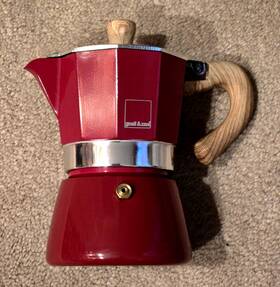 Gnali & Zani 032610904289 New And 3-cup Stovetop Espresso Maker