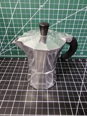 07-a1 Gnali & Zani And Express Espresso Coffee Maker Moka Pot Stove Top 07 A1
