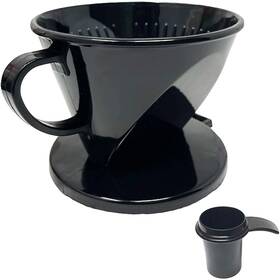 Goldtone 711181881042 #2 Cone Style Pour Over Coffee Dripper Portable Filt