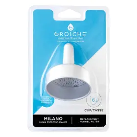 Grosche 627982004514 Milano Moka Pot Funnel 6 Cup Filter Espresso Maker Ba