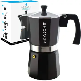 Grosche 627982004613 Milano Moka Pot Stovetop Espresso Maker Greca Coffee