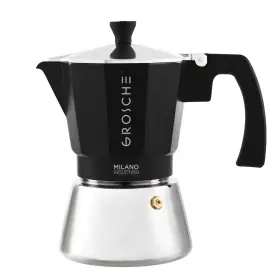 Grosche 627982569006 Milano Induction Stovetop Espresso Maker Moka Pot For Greca And Gas