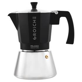 Grosche 627982570002 Milano Induction Stovetop Espresso 9cup Stainless Steel Coffeemaker 9634