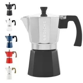 Grosche 627982573003 Milano Stovetop Espresso Maker Moka Pot Cuban Coffee Ma