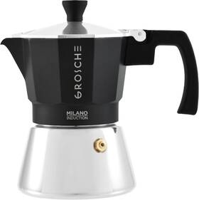 Grosche 711181759907 Milano Induction Stovetop Espresso Maker Moka Pot For Greca