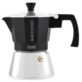 Grosche Gr-568 Milano Induction Stovetop Espresso Maker