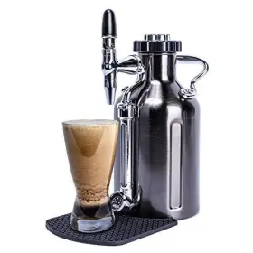 Growlerwerks 850900008251 Ukeg Nitro Cold Brew Coffee Maker 50 Oz Black Chrome