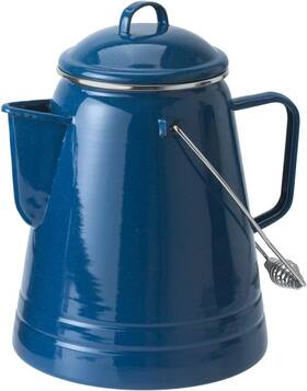 Gsi Outdoors 15166 Pioneer Enamel Camping Coffee Pot - 36 Cups Cup Blue