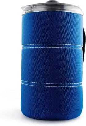 79434 Gsi Outdoors 30 Fl Oz Javapress French Press Coffee Maker For Camping Blue