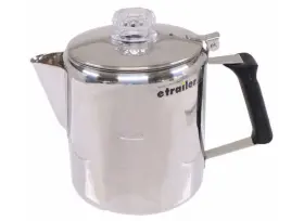 Gsi28mv Gsi Outdoors Camping Coffee Percolator - Stainless Steel 6 Cups