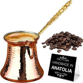 Hakan 729105919351 Turkish Coffee Pot Stove Top Water Boiler Maker Butter Chocola
