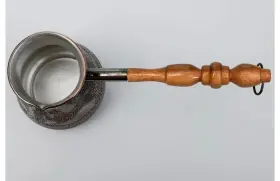 Halil Efendi 607087210016 Armenian Turkish Coffee Pot Maker Cezve Ibrik Jezve Turka 14 Oz 400 Ml