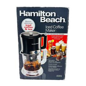 Hamilton Beach 40912 Iced Coffee Maker Brews And Tea Black New